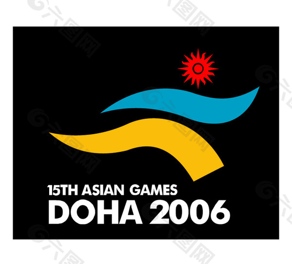 Doha_2006 logo设计欣赏 Doha_2006运动赛事LOGO下载标志设计欣赏