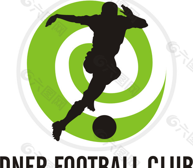 DNER_Football_Club logo设计欣赏 DNER_Football_Club运动赛事LOGO下载标志设计欣赏