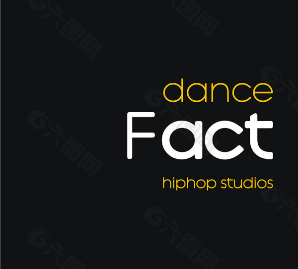 dance_fact logo設計欣賞 dance_fact運動賽事logo下載標誌設計欣賞