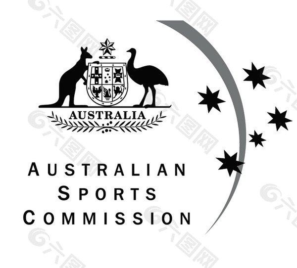 Australian_Sports_Commission logo设计欣赏 Australian_Sports_Commission运动标志下载标志设计欣赏