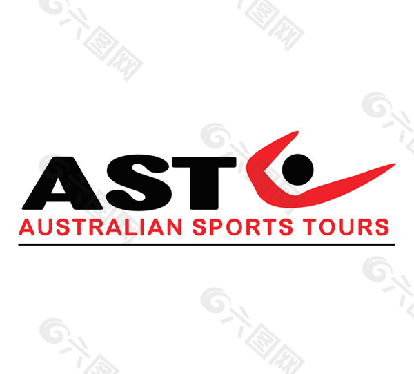 AST logo设计欣赏 AST体育赛事LOGO下载标志设计欣赏