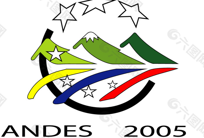 Andes_2005 logo设计欣赏 Andes_2005体育赛事LOGO下载标志设计欣赏