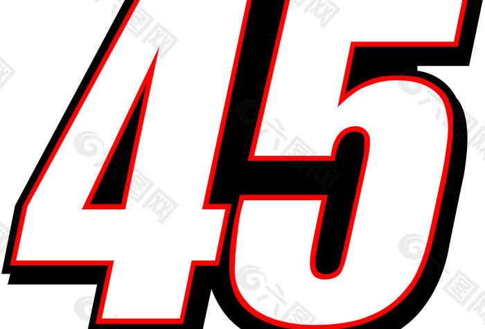 45_Kyle_Petty_Racing logo设计欣赏 45_Kyle_Petty_Racing体育赛事标志下载标志设计欣赏