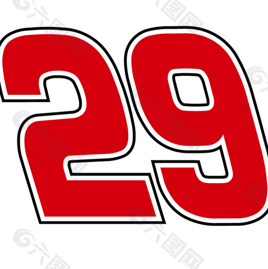 29_Richard_Childress_Racing logo设计欣赏 29_Richard_Childress_Racing体育赛事标志下载标志设计欣赏