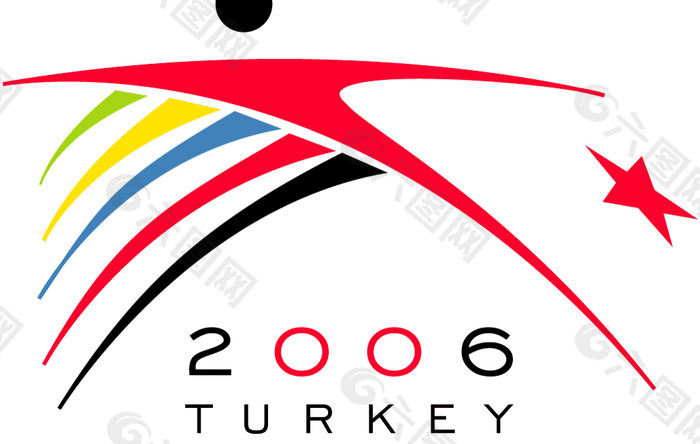 2006_turkey_world_fencing_cup logo设计欣赏 2006_turkey_world_fencing_cup体育赛事标志下载标志设计欣赏
