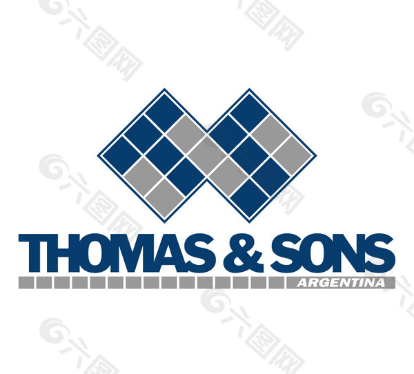 Thomas__and__Sons logo设计欣赏 Thomas__and__Sons服务公司LOGO下载标志设计欣赏