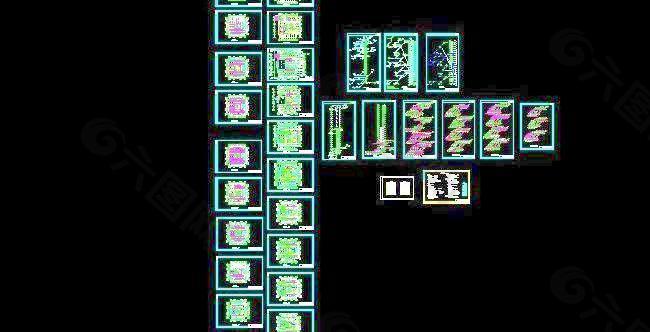 高层商业办公楼给排水设计图