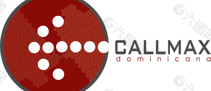 Call_Max_Dominicana logo设计欣赏 Call_Max_Dominicana服务公司标志下载标志设计欣赏