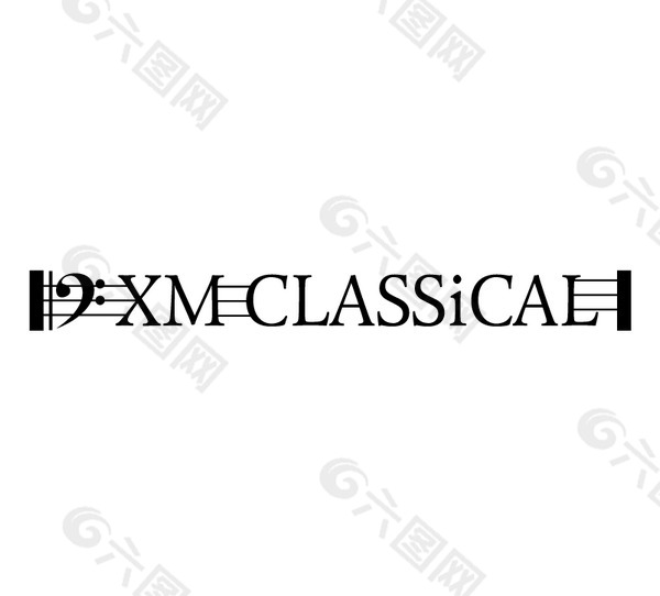 XM Classical logo设计欣赏 XM Classical下载标志设计欣赏