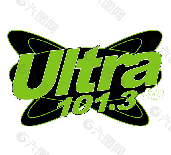 Ultra 101 3 FM Toluca logo设计欣赏 Ultra 101 3 FM Toluca下载标志设计欣赏