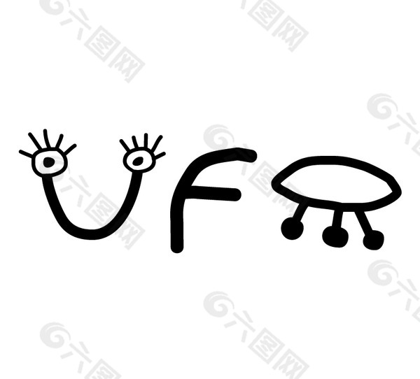 UFO logo设计欣赏 UFO下载标志设计欣赏
