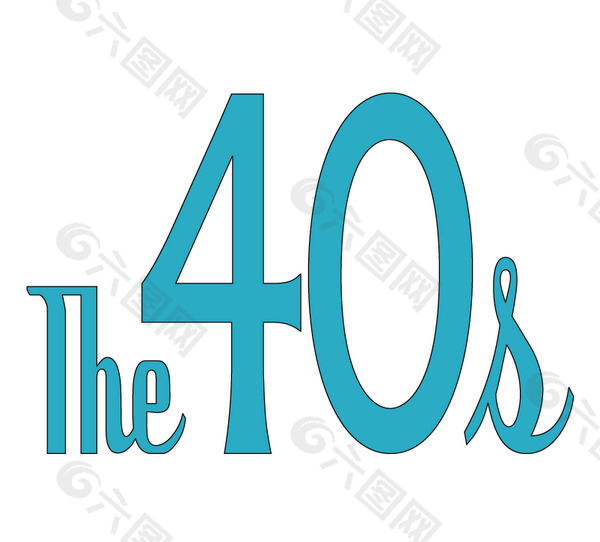 The 40 s logo设计欣赏 The 40 s下载标志设计欣赏