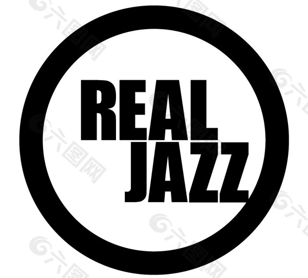 Real Jazz logo设计欣赏 Real Jazz下载标志设计欣赏