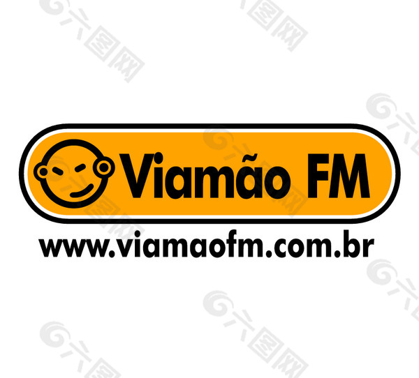 Radio Viamao FM logo设计欣赏 Radio Viamao FM下载标志设计欣赏