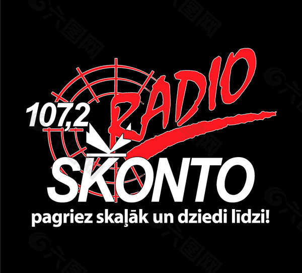 Radio Skonto(1) logo设计欣赏 Radio Skonto(1)下载标志设计欣赏