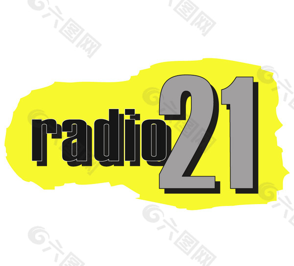 Radio 21 logo设计欣赏 Radio 21下载标志设计欣赏