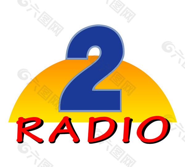 Radio 2(1) logo设计欣赏 Radio 2(1)下载标志设计欣赏