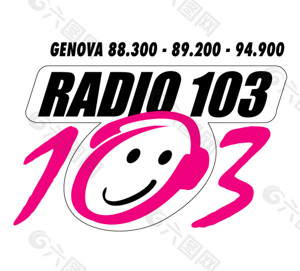 Radio 103 Liguria(2) logo设计欣赏 Radio 103 Liguria(2)下载标志设计欣赏