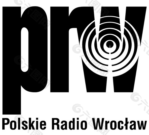 PRW Polskie Radio Wroclaw logo设计欣赏 PRW Polskie Radio Wroclaw下载标志设计欣赏