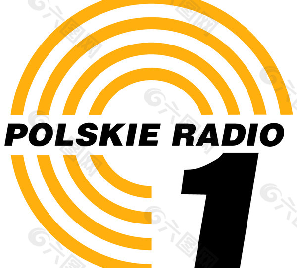 Polskie Radio 1 logo设计欣赏 Polskie Radio 1下载标志设计欣赏