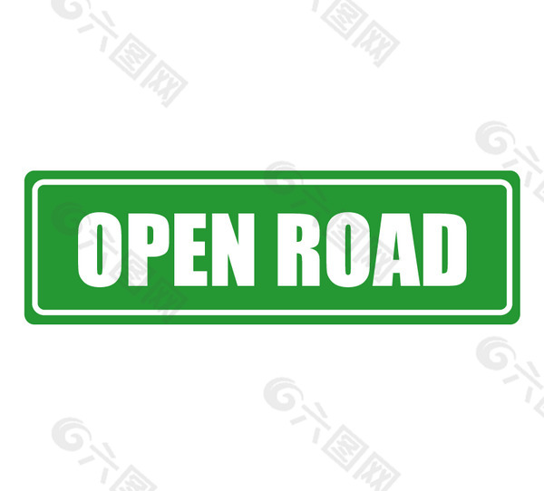 Open Road logo设计欣赏 Open Road下载标志设计欣赏