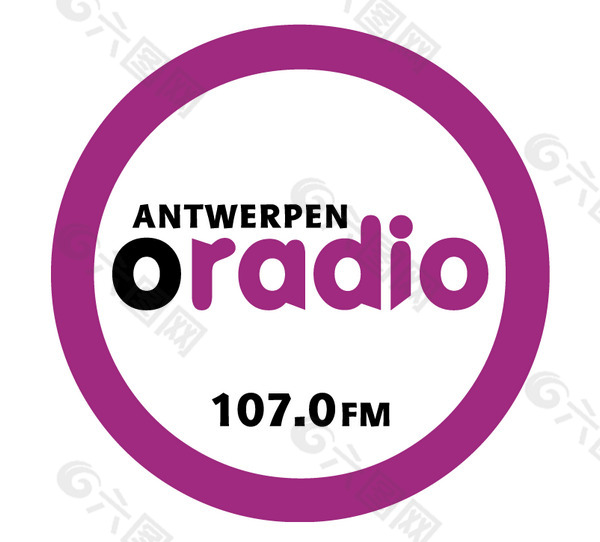 O radio logo设计欣赏 O radio下载标志设计欣赏