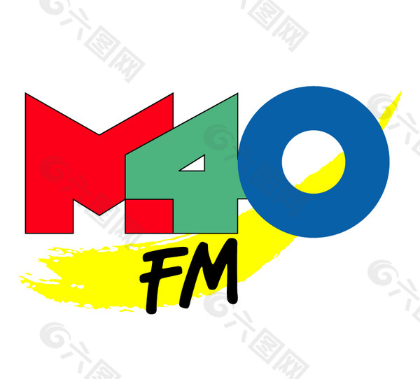 M40 FM logo设计欣赏 M40 FM下载标志设计欣赏