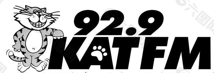 KAT FM(2) logo设计欣赏 KAT FM(2)下载标志设计欣赏