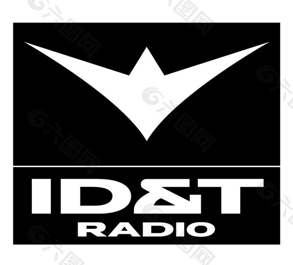 ID and T Radio(1) logo设计欣赏 ID and T Radio(1)下载标志设计欣赏