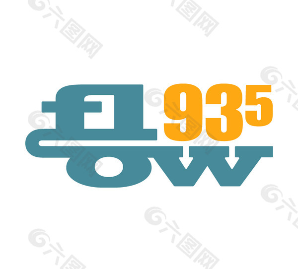 Flow 93 5 Urban FM logo设计欣赏 Flow 93 5 Urban FM下载标志设计欣赏