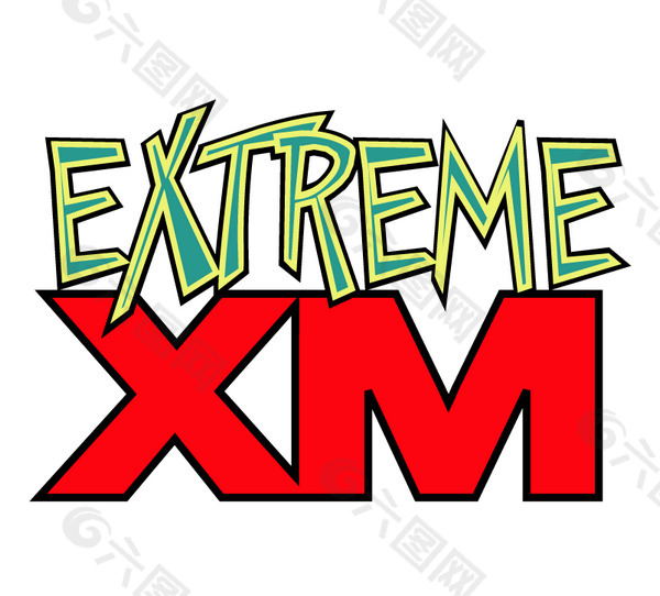 Extreme XM logo设计欣赏 Extreme XM下载标志设计欣赏