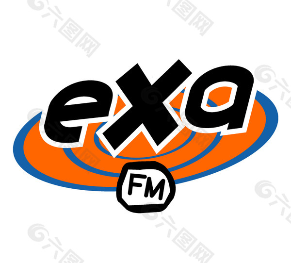 Exa FM logo设计欣赏 Exa FM下载标志设计欣赏