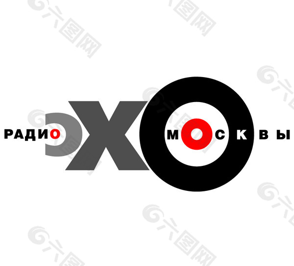Echo of Moscow Radio logo设计欣赏 Echo of Moscow Radio下载标志设计欣赏