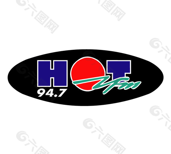 DMG HOT FM Airlie Beach logo设计欣赏 DMG HOT FM Airlie Beach下载标志设计欣赏