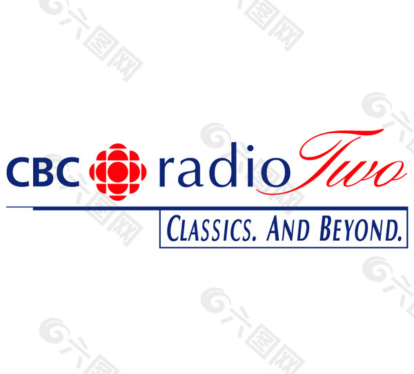 CBC Radio Two logo设计欣赏 CBC Radio Two下载标志设计欣赏