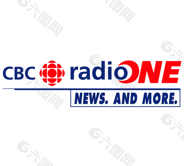 CBC Radio One logo设计欣赏 CBC Radio One下载标志设计欣赏