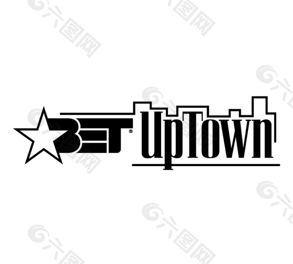 BET Uptown logo设计欣赏 BET Uptown下载标志设计欣赏