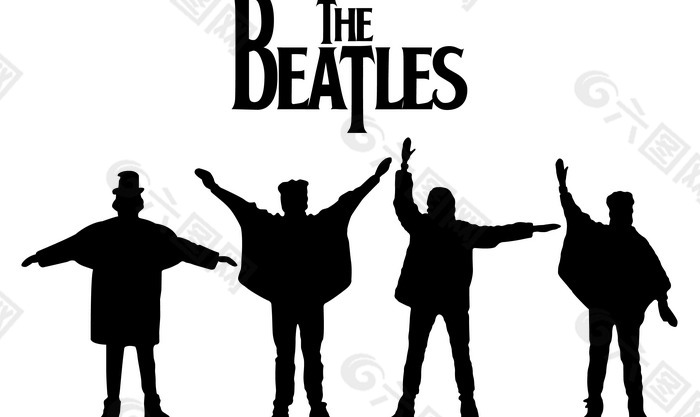 The_Beatles(2) logo设计欣赏 The_Beatles(2)CD公司LOGO下载标志设计欣赏