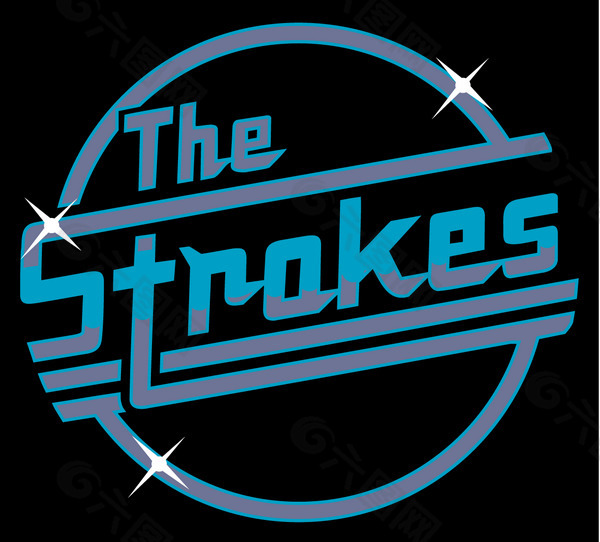 The_Strokes(1) logo设计欣赏 The_Strokes(1)CD公司LOGO下载标志设计欣赏