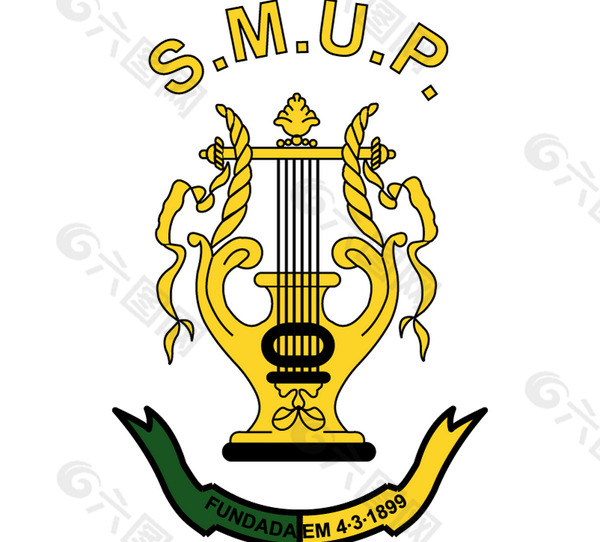 SMUP logo设计欣赏 SMUP唱片公司LOGO下载标志设计欣赏