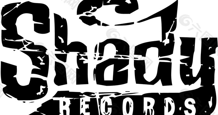 Shady_Records logo设计欣赏 Shady_Records唱片公司LOGO下载标志设计欣赏