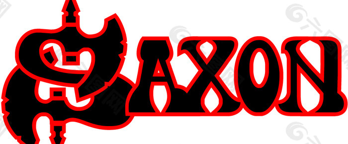 Saxon_Band logo设计欣赏 Saxon_Band唱片公司LOGO下载标志设计欣赏