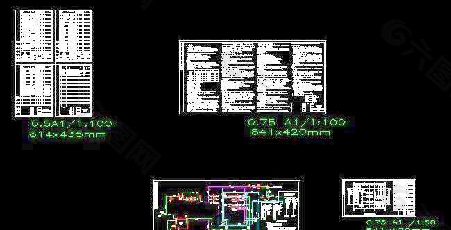 某洗浴中心空调制冷供热系统设计图