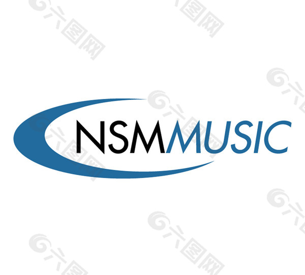 NSM_Music logo设计欣赏 NSM_MusicCD唱片LOGO下载标志设计欣赏