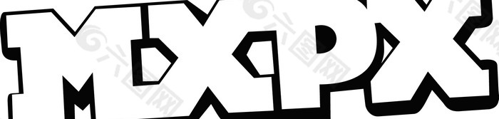 MXPX_2 logo设计欣赏 MXPX_2CD唱片标志下载标志设计欣赏