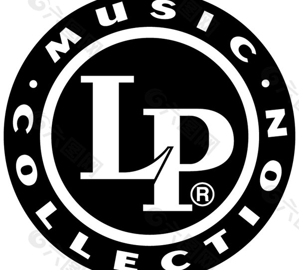 LP_Music_Collection logo设计欣赏 LP_Music_Collection唱片专辑标志下载标志设计欣赏