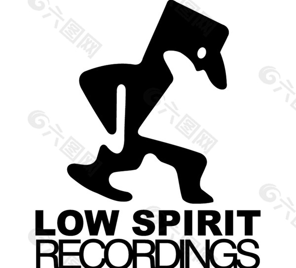 Low_Spirit_Recordings logo设计欣赏 Low_Spirit_Recordings唱片专辑标志下载标志设计欣赏