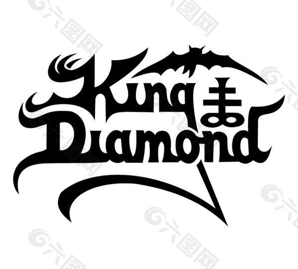 King_Diamond logo设计欣赏 King_Diamond音乐标志下载标志设计欣赏