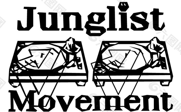 junglist_movement logo设计欣赏 junglist_movement音乐标志下载标志设计欣赏