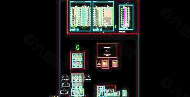 衡水景福苑建筑施工图纸